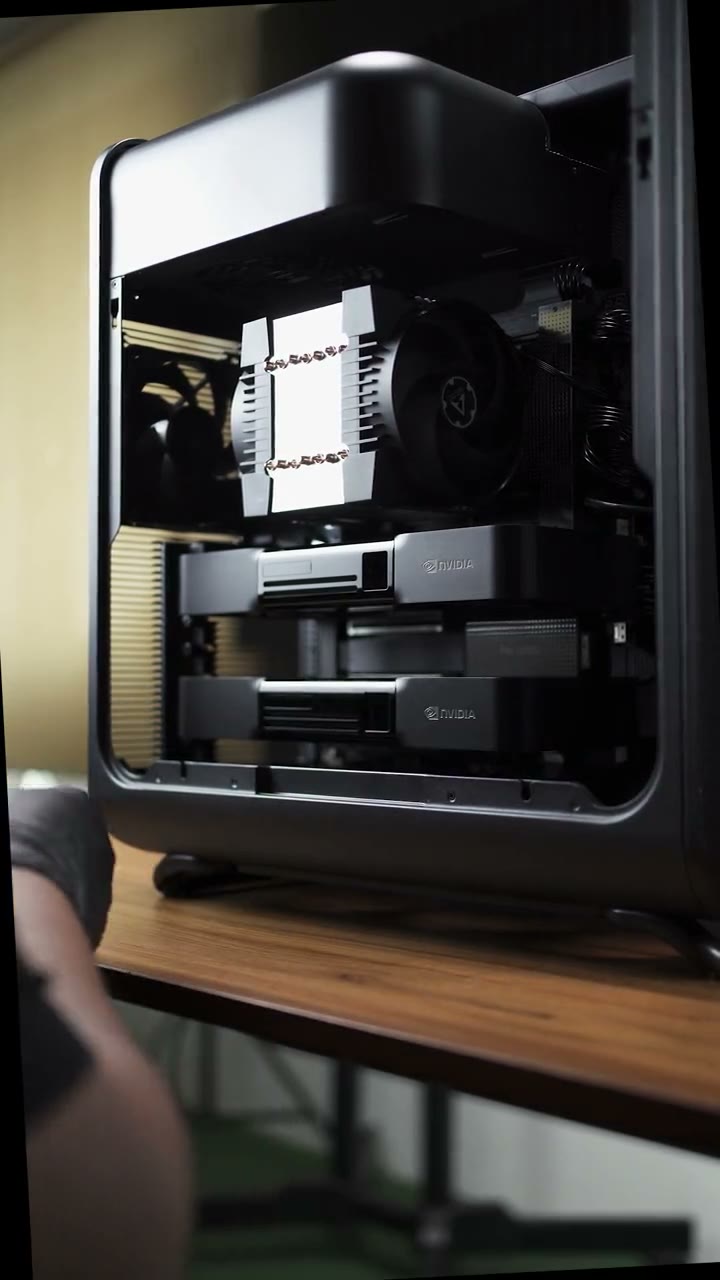 Inside our GPU server build